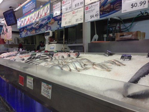 Hmart fish counter